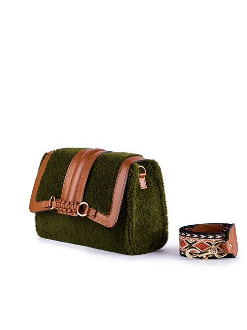 Borsa Leonor Teddy Verde viamailbag | LEONOR TEDDYD03